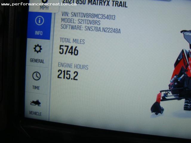 2021 Polaris Matryx 850 VR1 137 - Image 5