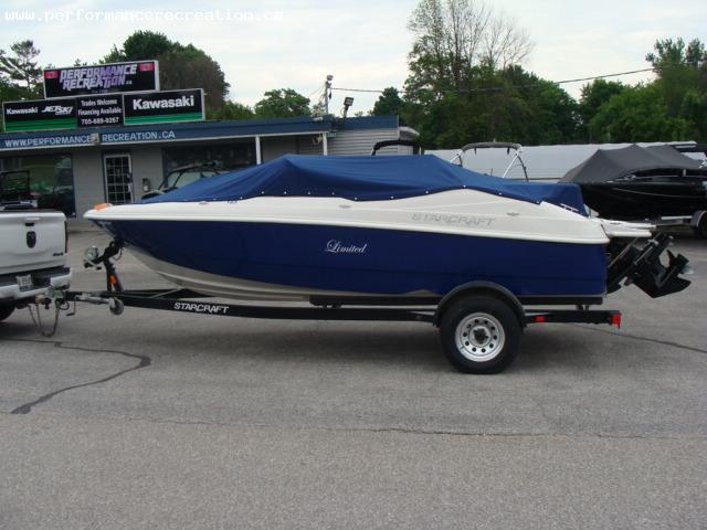 2012 Starcraft 185 Limited BowRider with Trailer