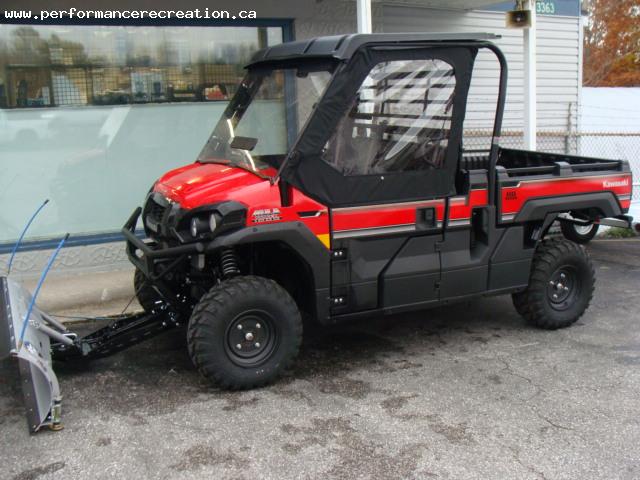 2024 Kawasaki Mule 1000 Pro FXR LE or Pro FX HD - Plow Package