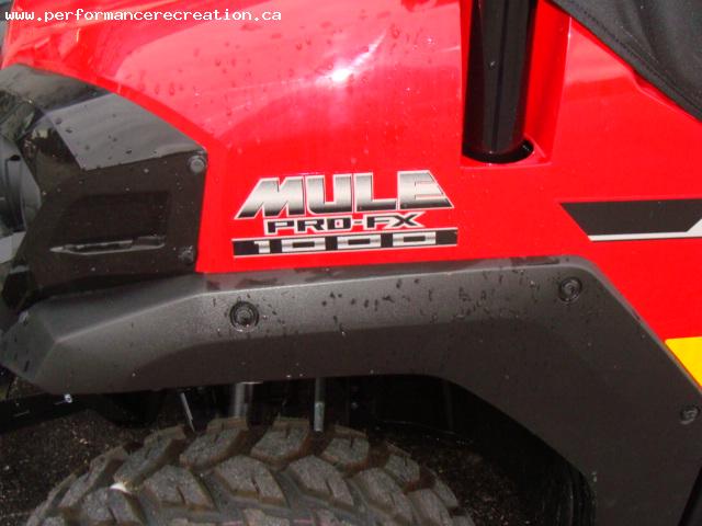 2024 Kawasaki Mule 1000 Pro FXR LE or Pro FX HD - Plow Package - Image 6